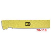 Ansell Edmont 70-118-18 Ansell GoldKnit 100% Kevlar Medium Weight Cut Resistant 18" Knit Sleeve With Thumb Slot